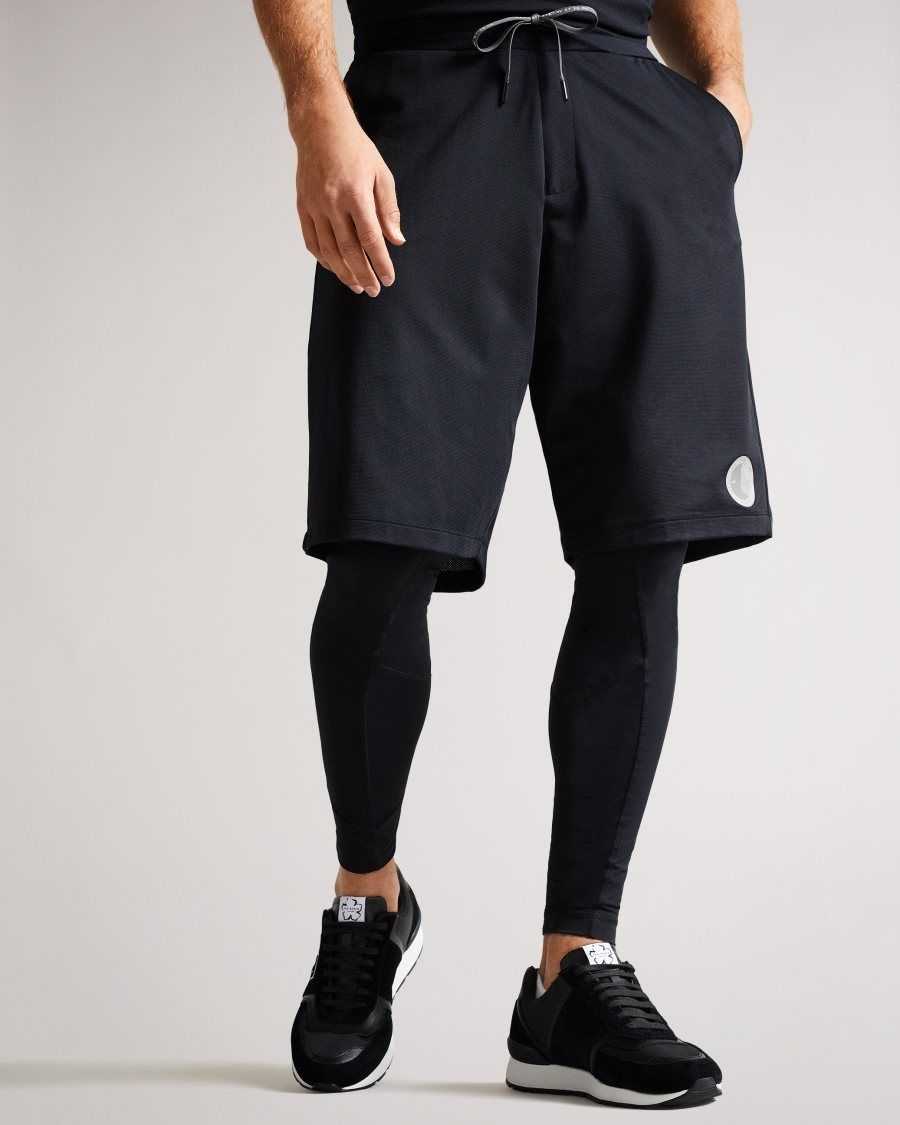 Ted Baker Fhilips Active Quick Dry Shorts Black | 2108356-QI