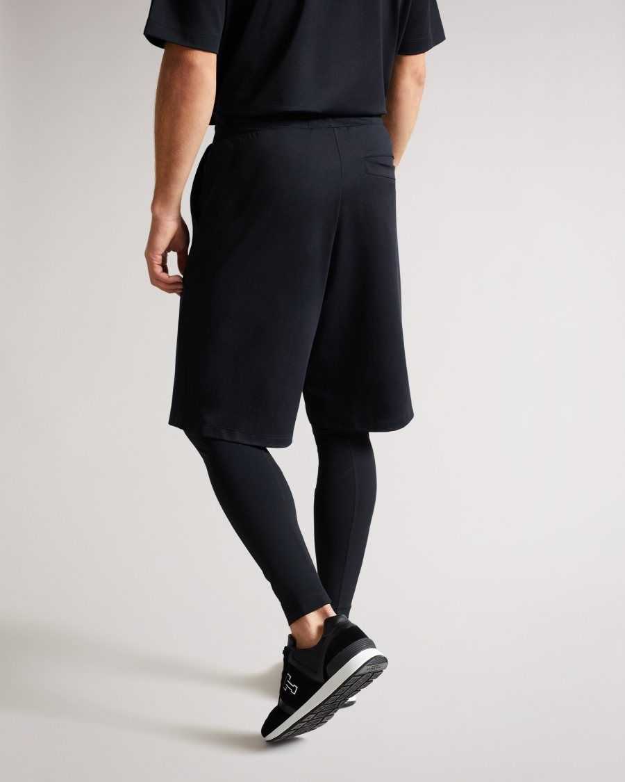 Ted Baker Fhilips Active Quick Dry Shorts Black | 2108356-QI