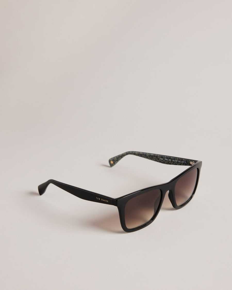 Ted Baker Filippe Chunky Classic Frame Sunglasses Black | 0576124-BE