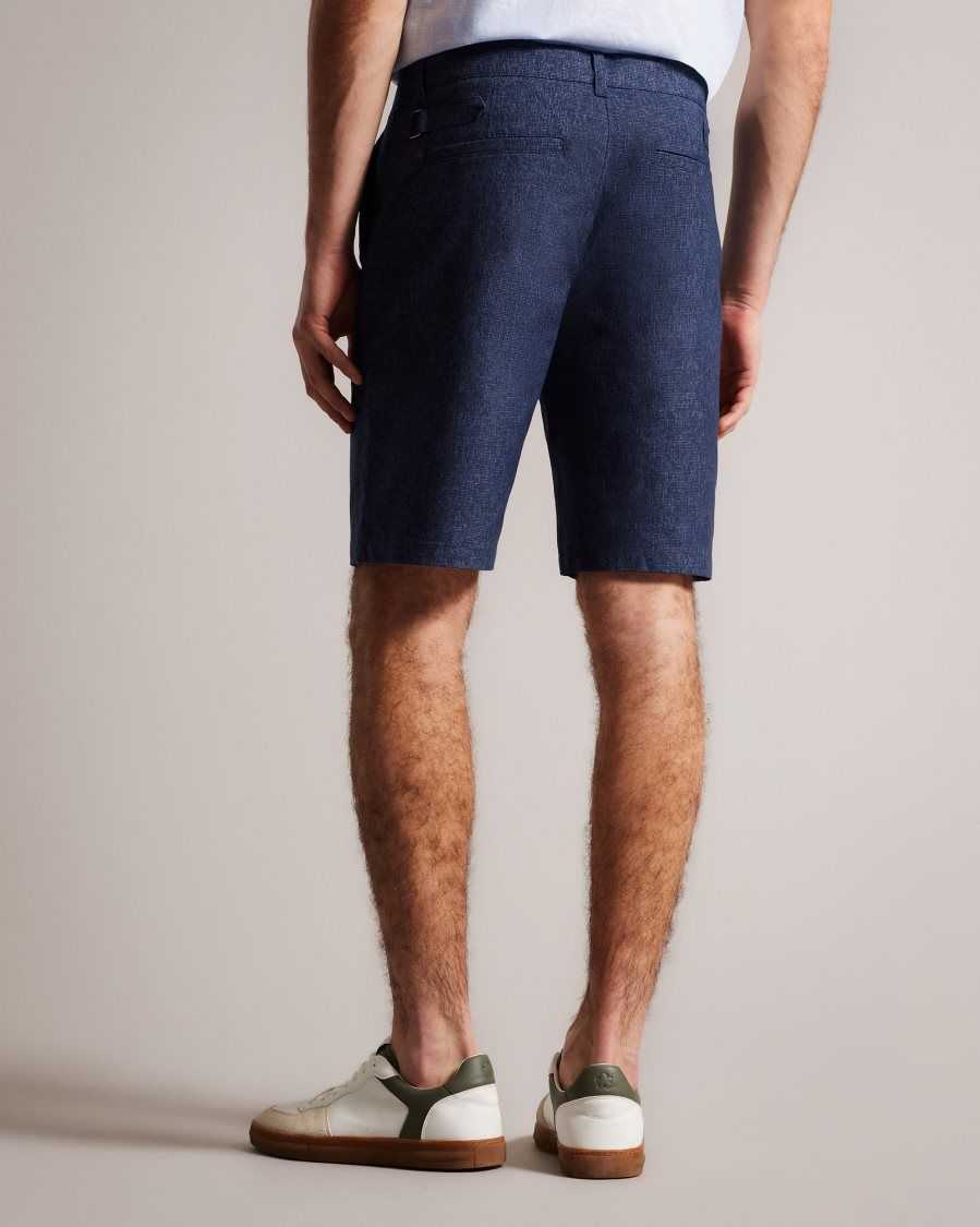 Ted Baker Galera Textured Shorts Navy | 7910832-IY