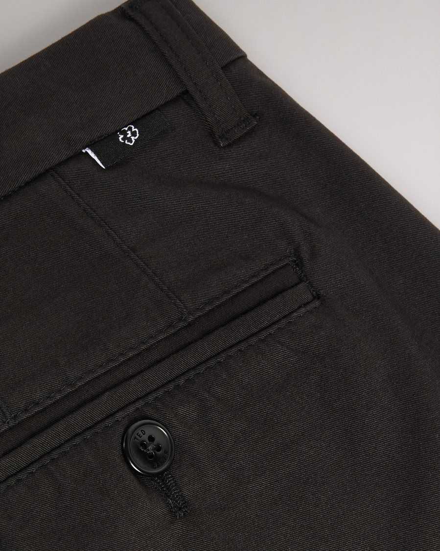 Ted Baker Genay Slim Chinos Black | 6750389-JW