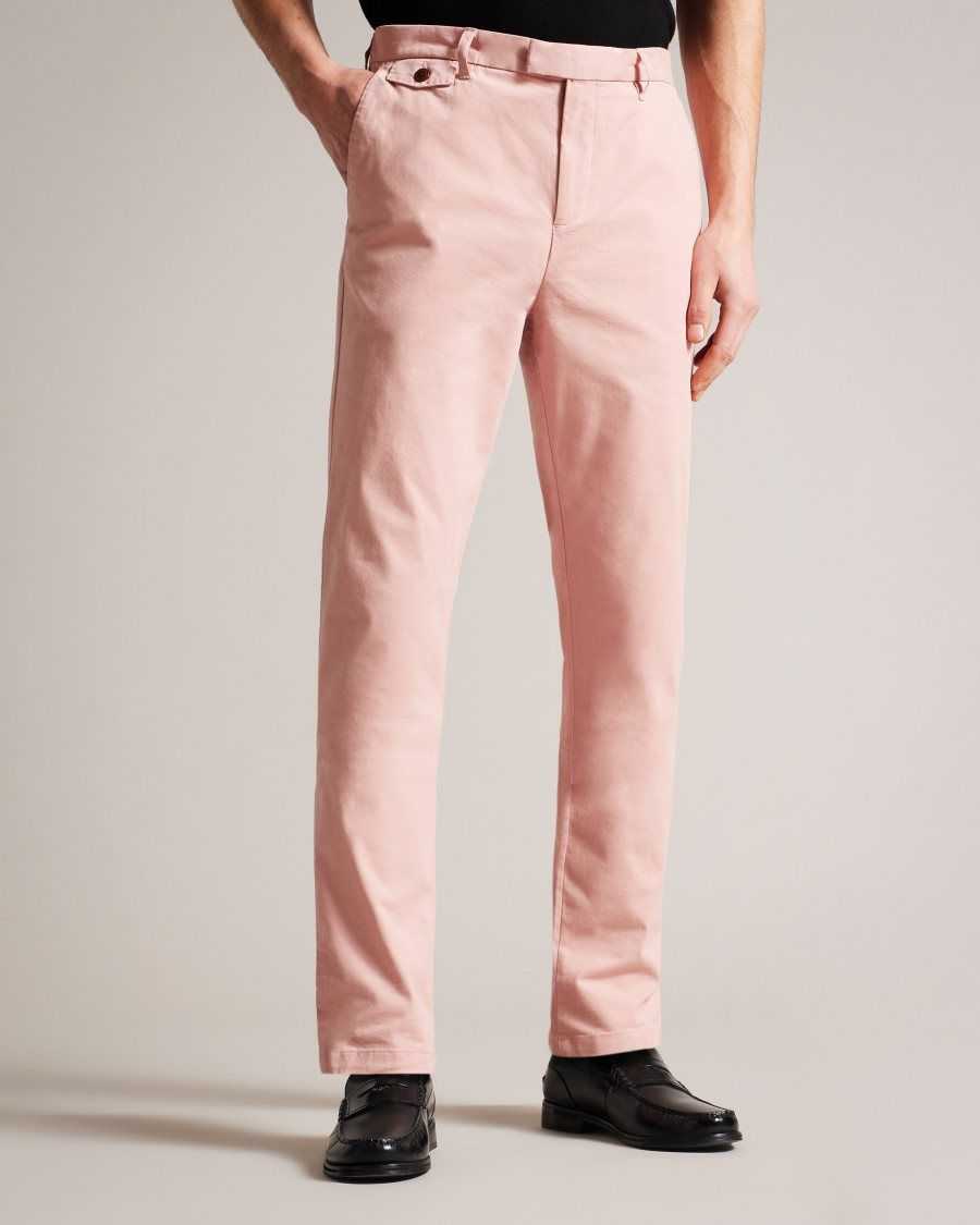 Ted Baker Genay Slim Chinos Medium Pink | 6079214-OV