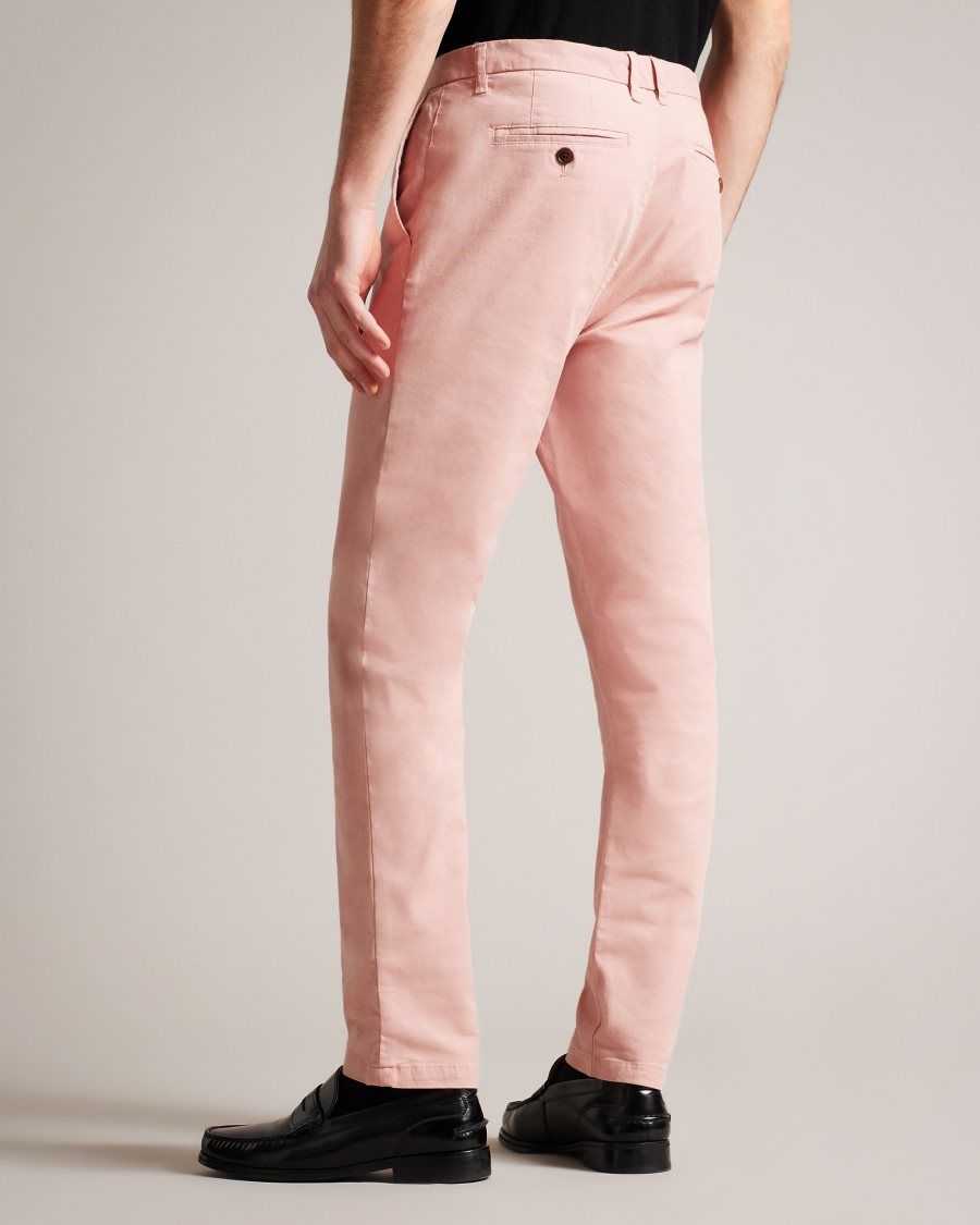 Ted Baker Genay Slim Chinos Medium Pink | 6079214-OV