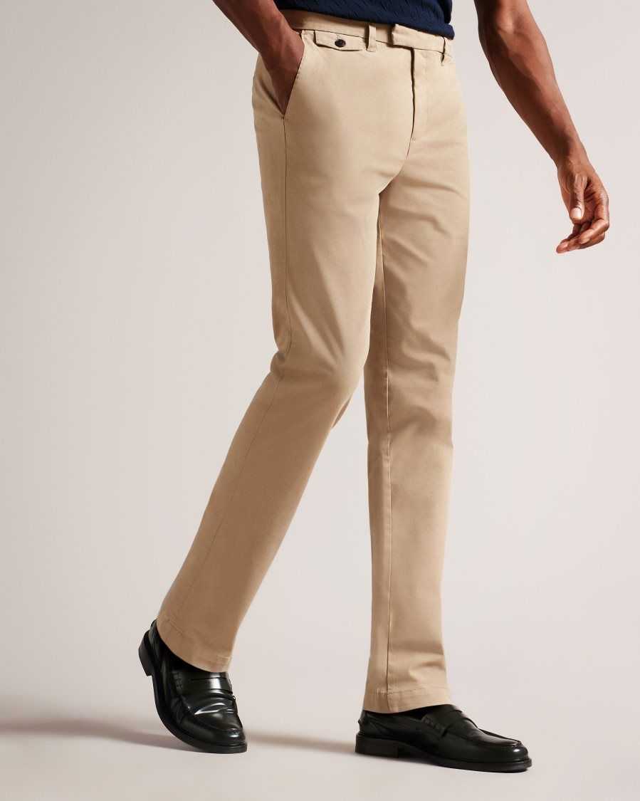 Ted Baker Genay Slim Chinos Stone | 3179452-RQ