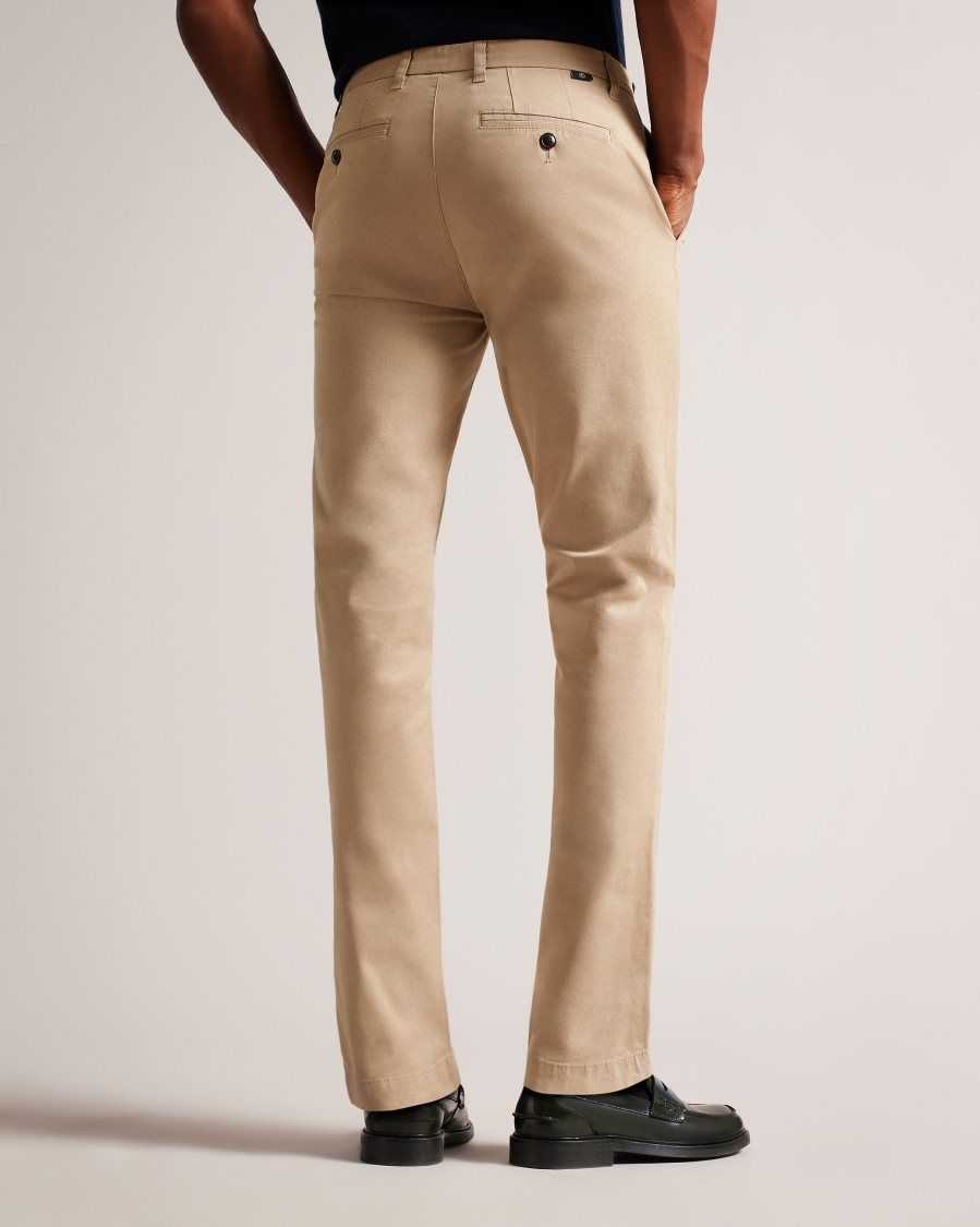 Ted Baker Genay Slim Chinos Stone | 3179452-RQ