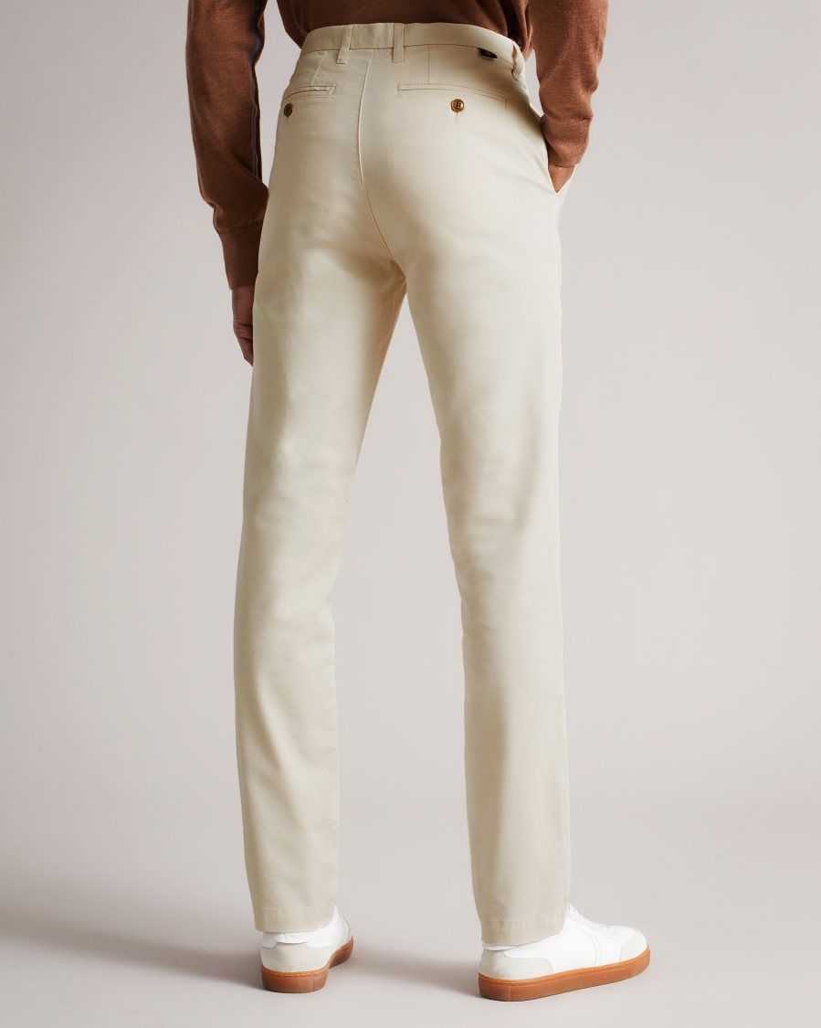 Ted Baker Genay Slim Chinos White | 0524968-AI