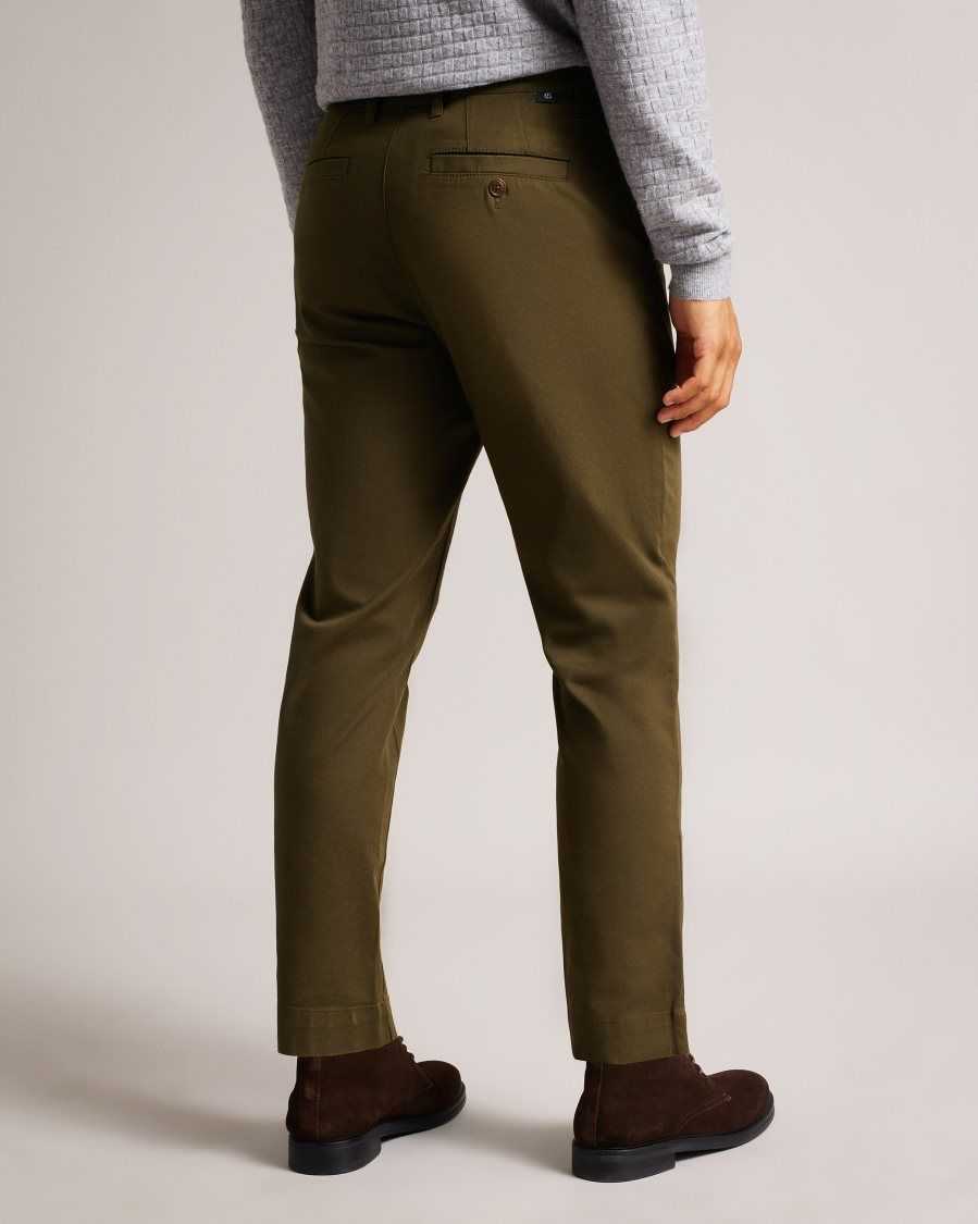 Ted Baker Genbee Casual Relaxed Chinos Khaki | 8094617-KA