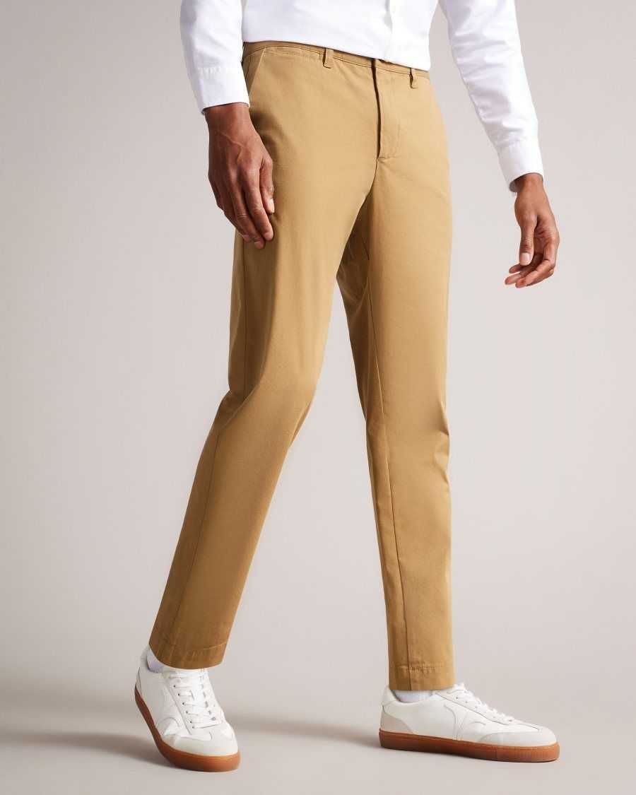 Ted Baker Genbee Casual Relaxed Chinos Natural | 2569147-ZV