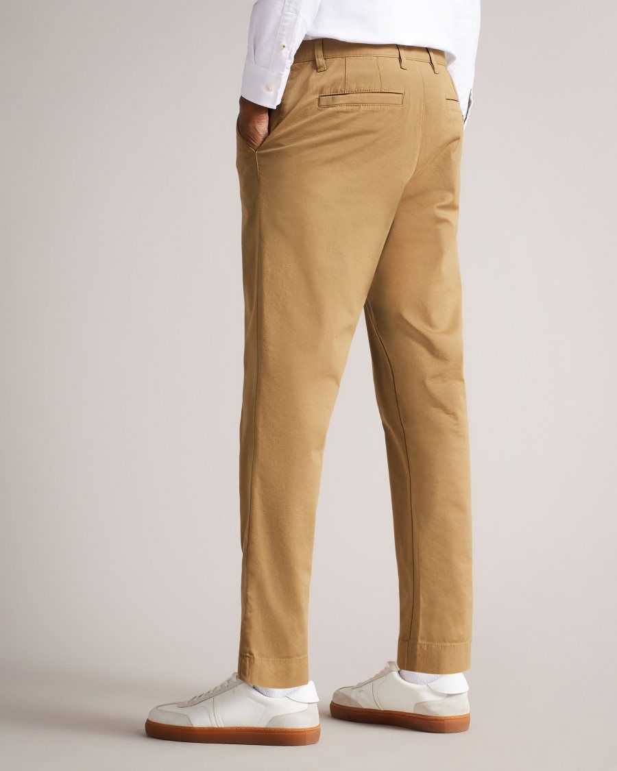 Ted Baker Genbee Casual Relaxed Chinos Natural | 2569147-ZV