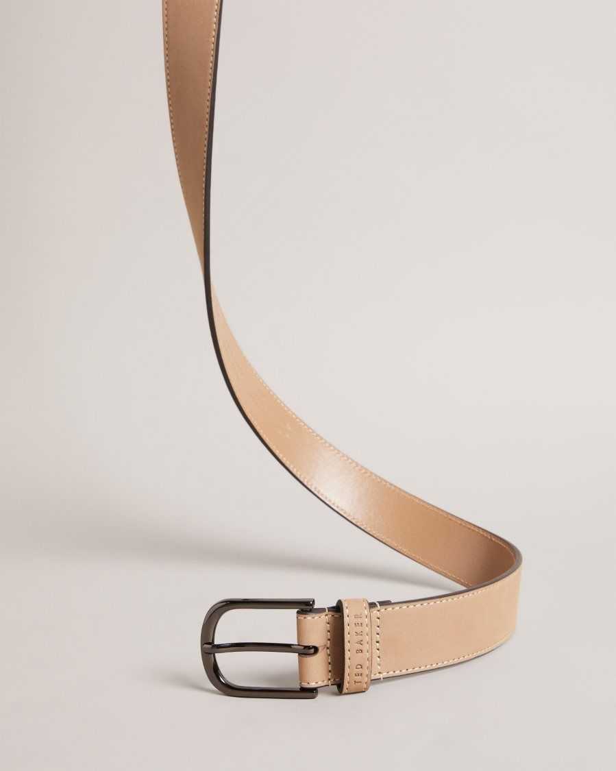 Ted Baker Grisham Leather Belt Brown | 6712958-SW