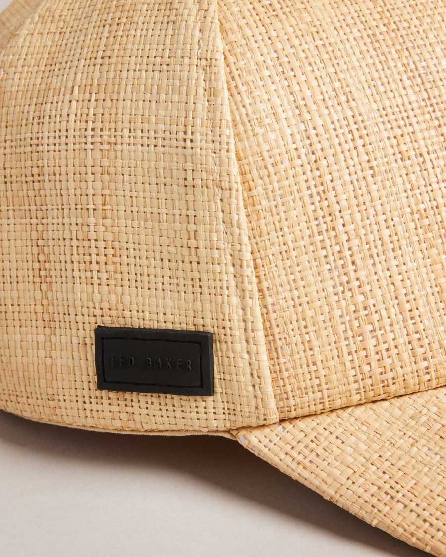 Ted Baker Harpp Woven Raffia Cap Natural | 1953780-US