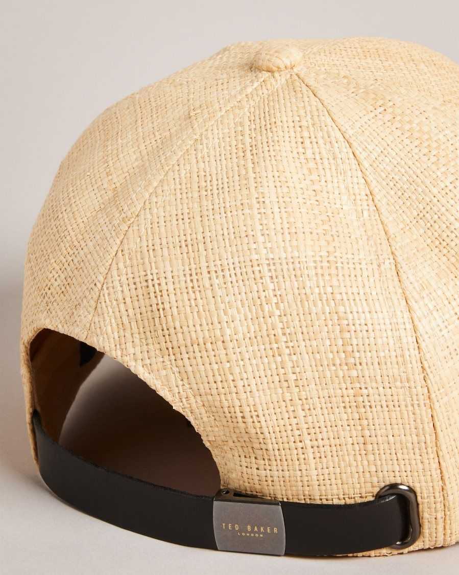 Ted Baker Harpp Woven Raffia Cap Natural | 1953780-US