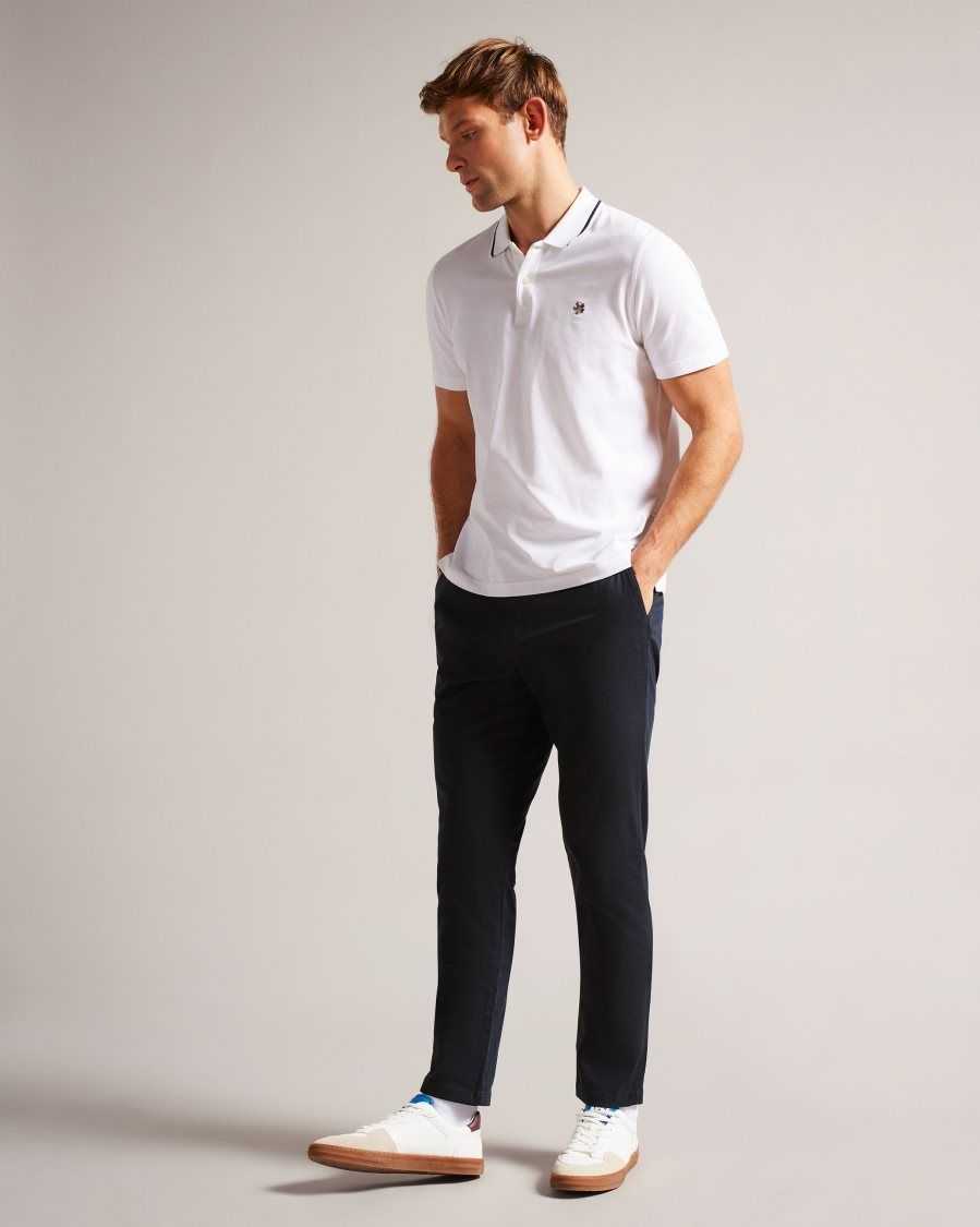 Ted Baker Haydae Slim Fit Chinos Navy | 0964581-NY