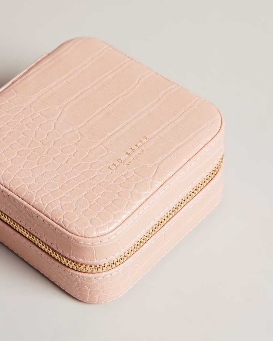 Ted Baker Hazelli Jewellery Case Pale Pink | 4037591-CI