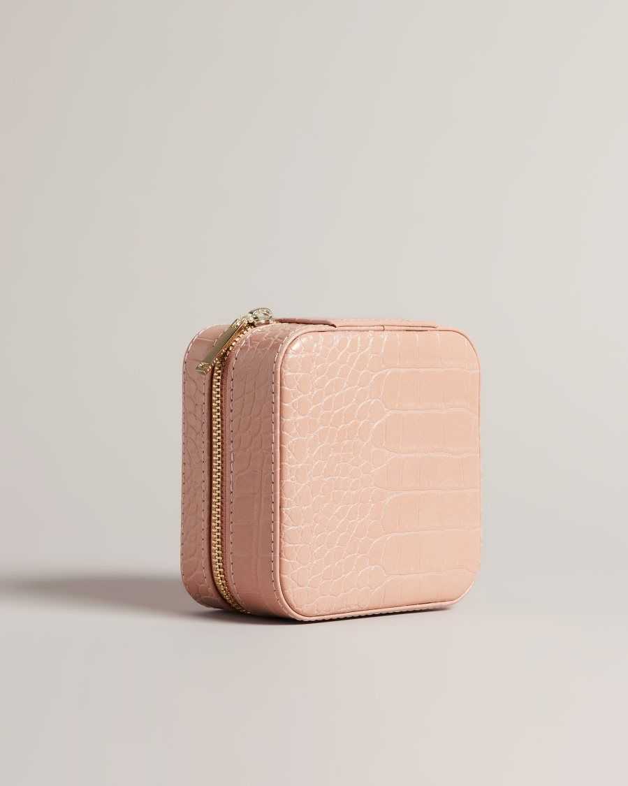 Ted Baker Hazelli Jewellery Case Pale Pink | 4037591-CI