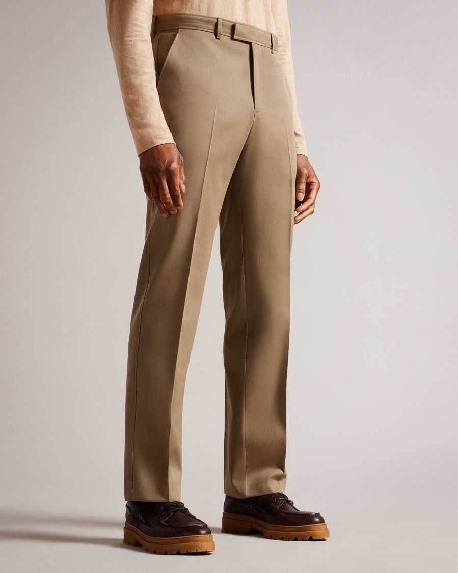 Ted Baker Heddont Leyden Fit Trousers Natural | 0645983-OC