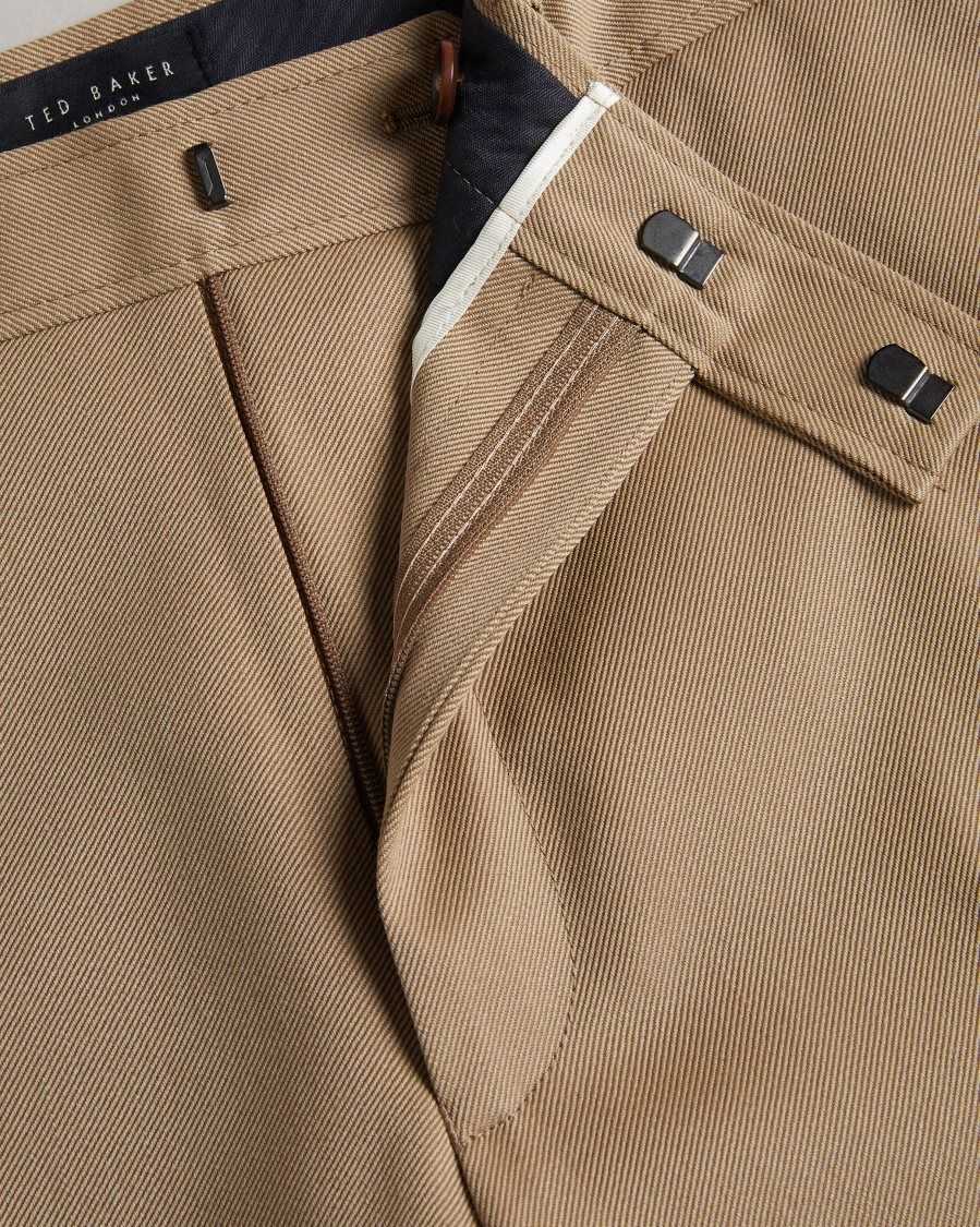 Ted Baker Heddont Leyden Fit Trousers Natural | 0645983-OC