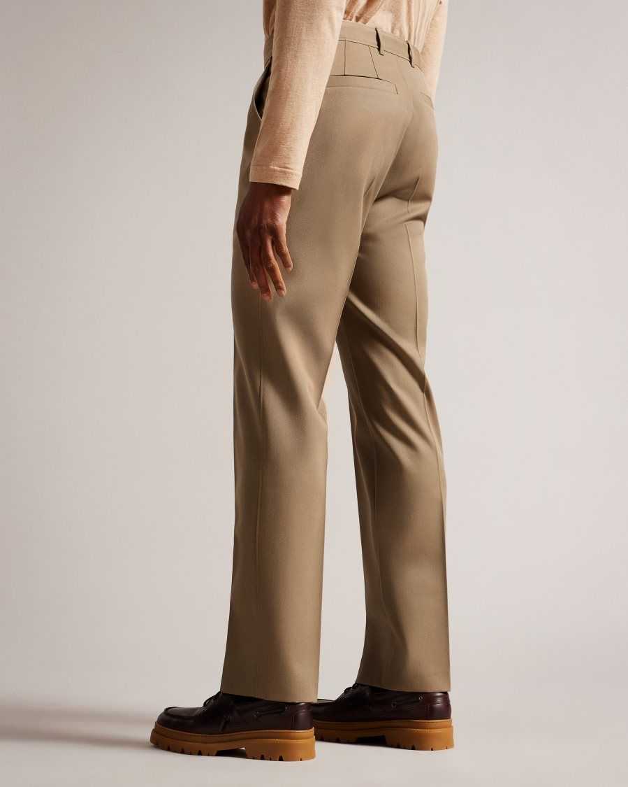 Ted Baker Heddont Leyden Fit Trousers Natural | 0645983-OC