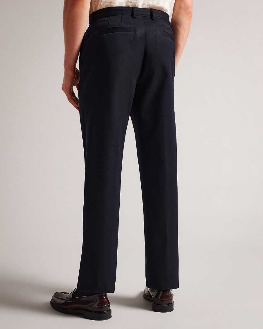 Ted Baker Heddont Leyden Fit Trousers Navy | 3708261-PU