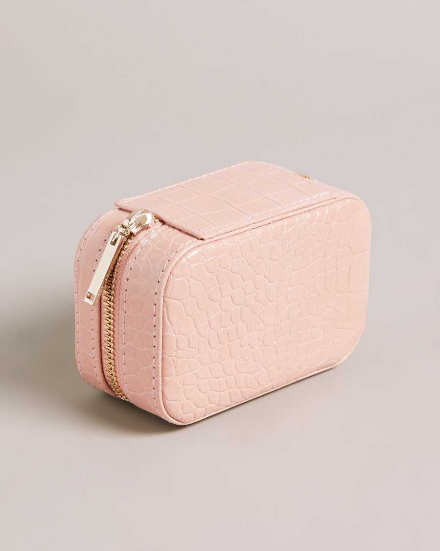 Ted Baker Ivee Mini Jewellery Case Pale Pink | 3680241-IT