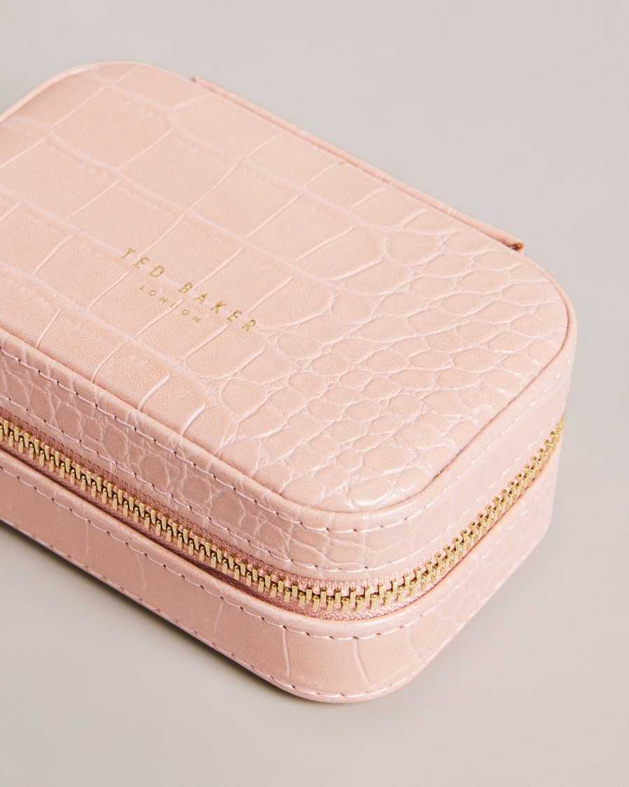 Ted Baker Ivee Mini Jewellery Case Pale Pink | 3680241-IT