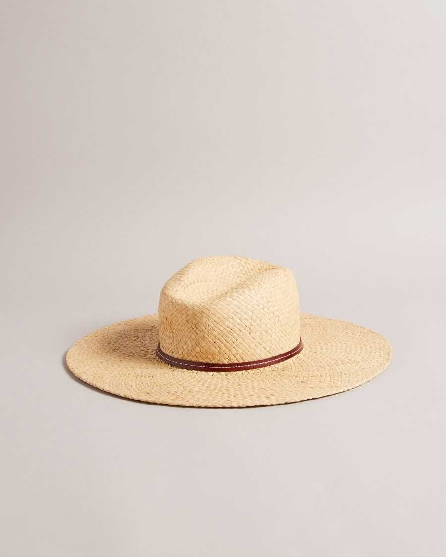 Ted Baker Jenahh Straw Hat Natural | 6580427-AJ