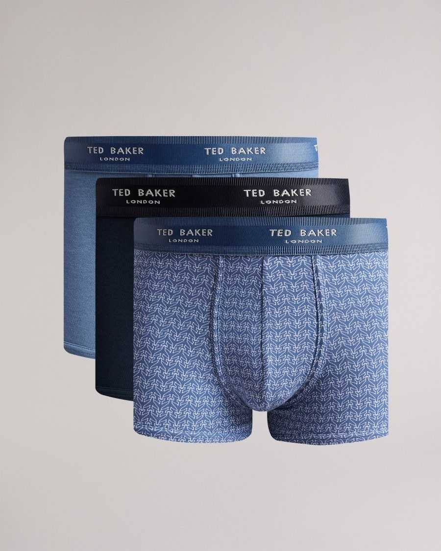 Ted Baker Kais 3 Pack Assorted Trunks Assorted | 0824617-RW