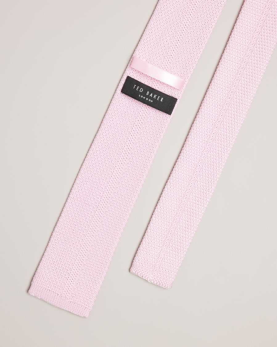 Ted Baker Kallino Knitted Tie Dusky Pink | 4216357-TM