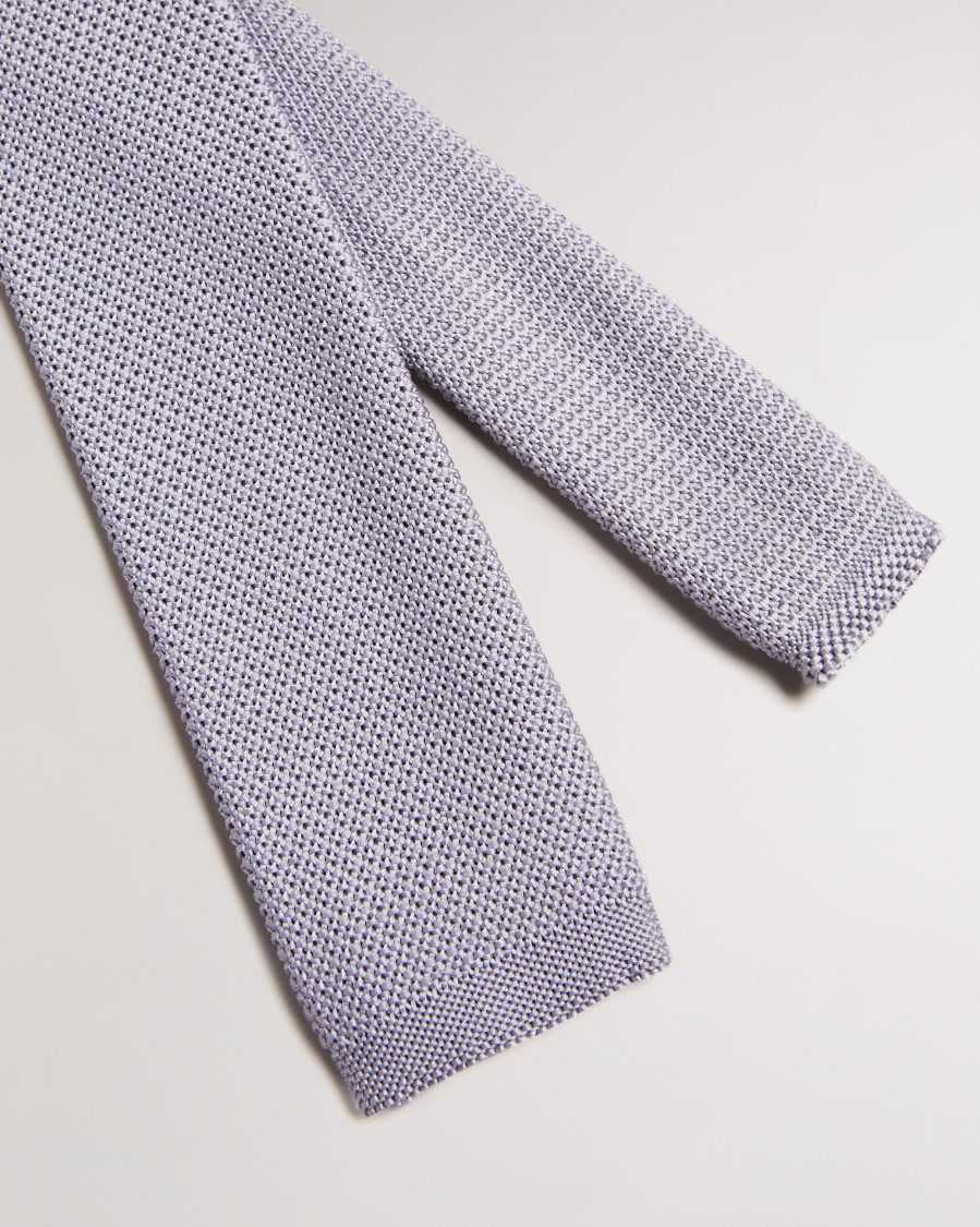 Ted Baker Kallino Knitted Tie Lilac | 7912305-MD