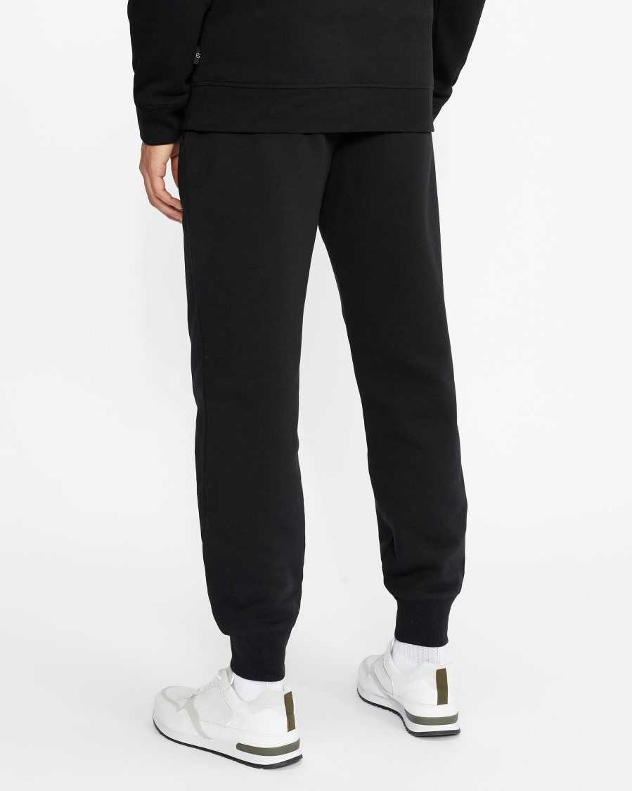 Ted Baker Latima Jersey Joggers Black | 7098562-JL