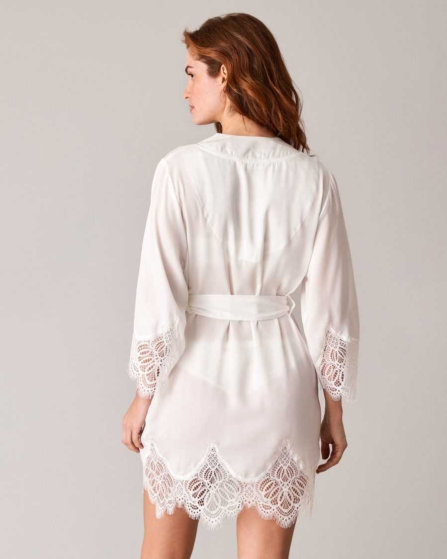 Ted Baker Lerolaa Bridal Robe White | 5639478-DG