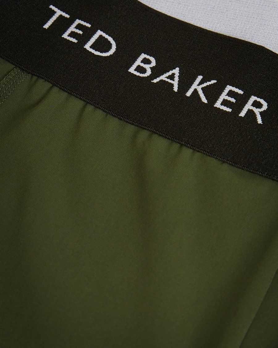 Ted Baker Llaneyy Breathable Branded Leggings Dark Green | 4028179-LK