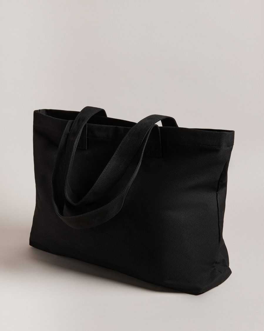 Ted Baker Lukkee Branded Tote Bag Black | 4087196-VL