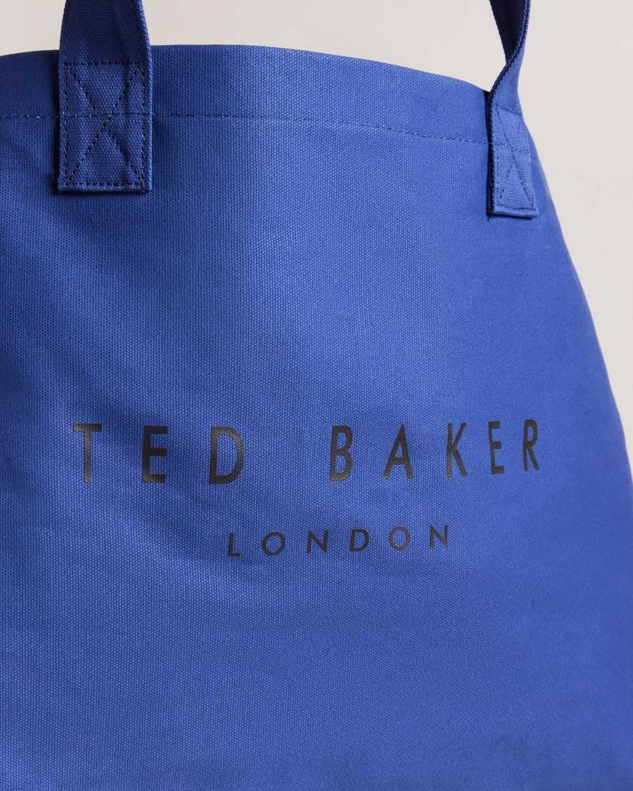 Ted Baker Lukkee Branded Tote Bag Navy | 5910872-DM