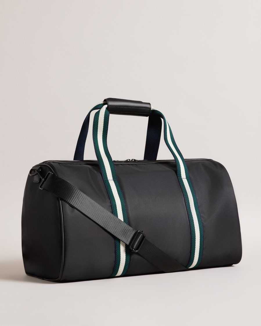 Ted Baker Matique Twill Retro Sport Holdall Black | 5978602-DA