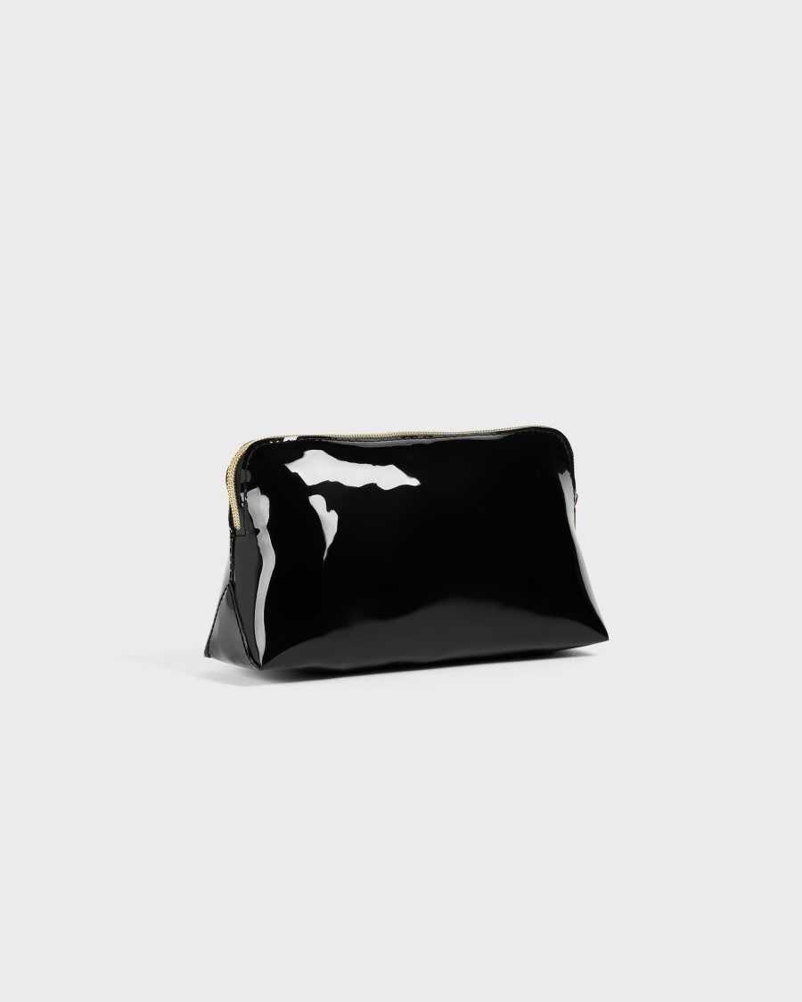 Ted Baker Nicolai Knot Bow Makeup Bag Black | 0834527-UJ