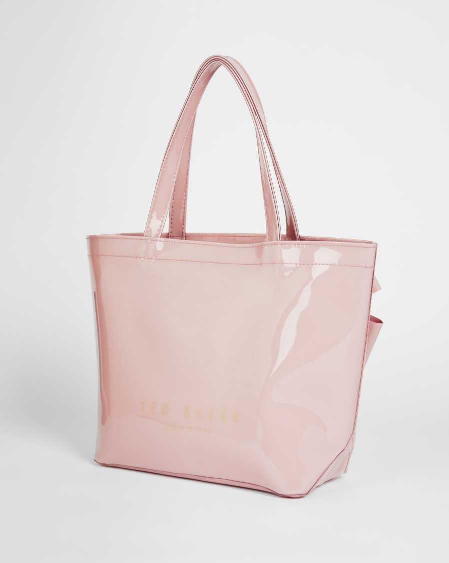 Ted Baker Nikicon Small Icon Bag With Knot Bow Pale Pink | 2678491-RK