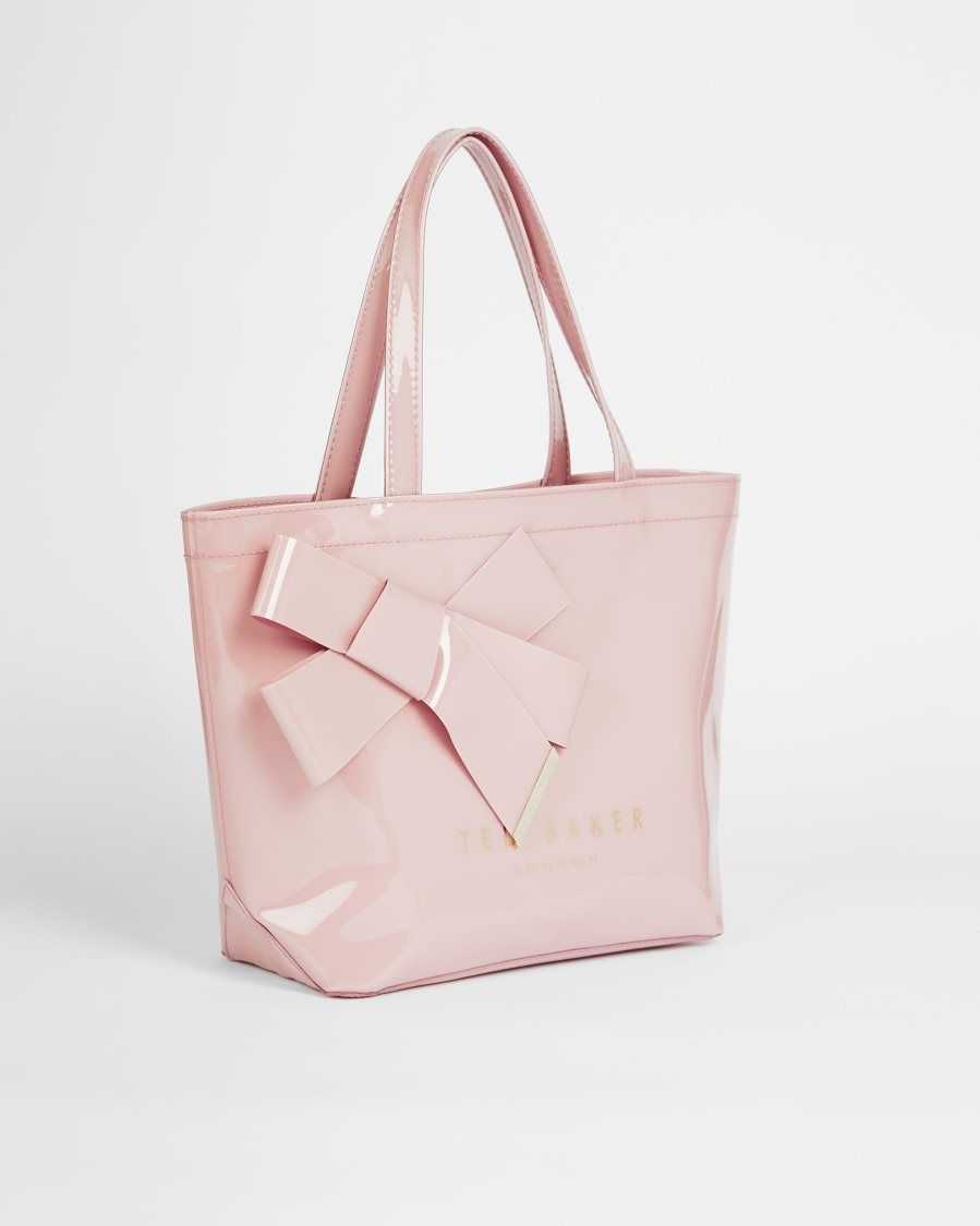 Ted Baker Nikicon Small Icon Bag With Knot Bow Pale Pink | 2678491-RK