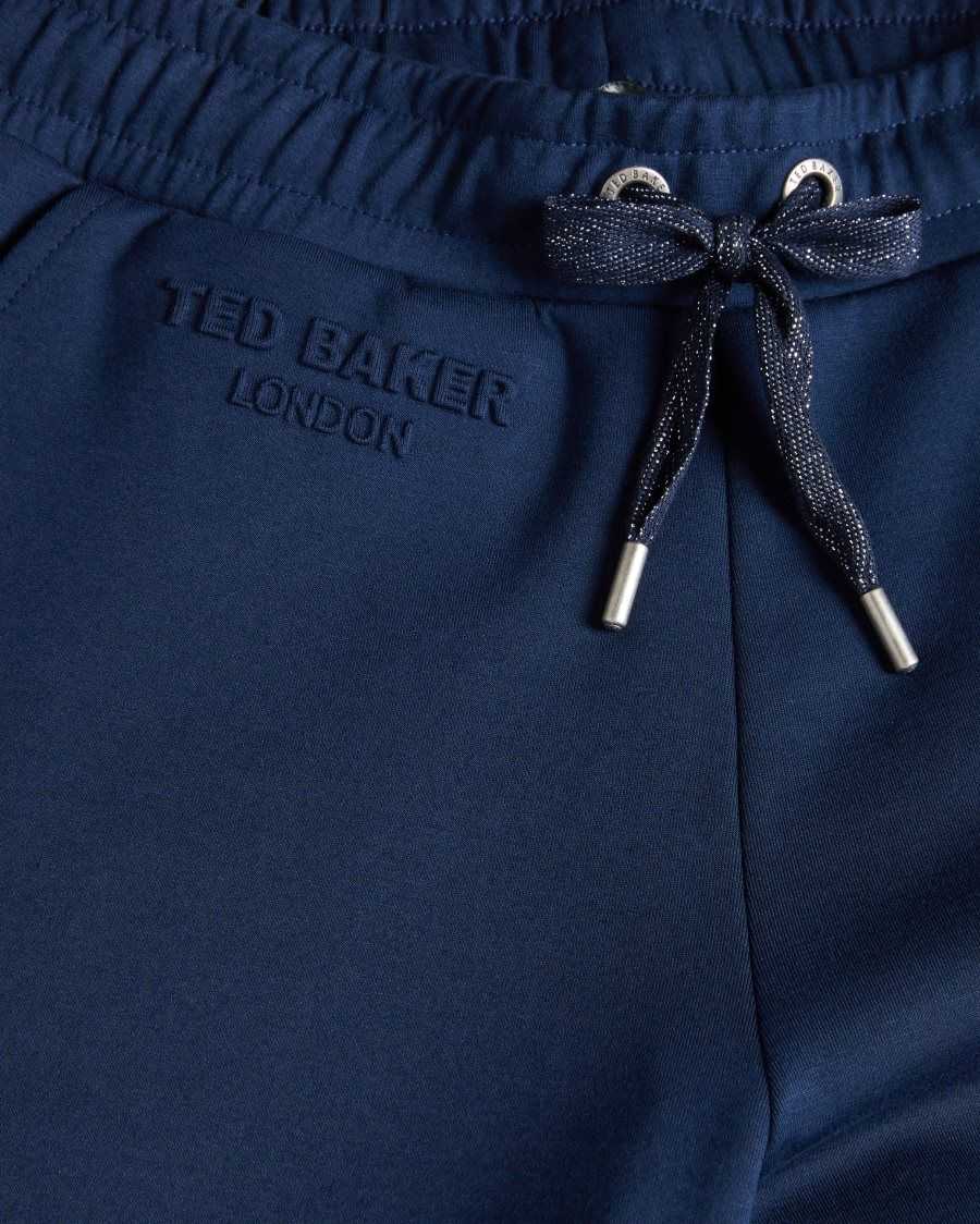 Ted Baker Orthon Joggers With Pleated Cuff Navy | 3824760-IS