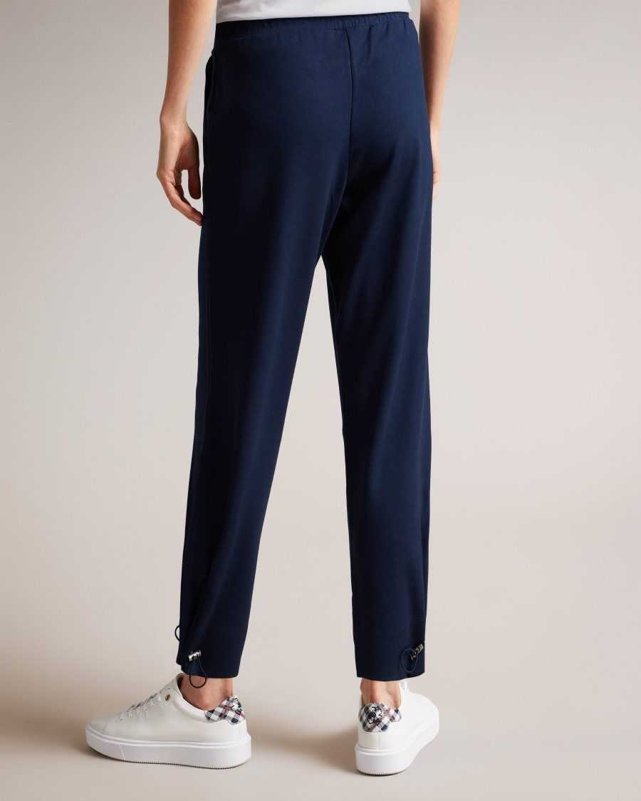 Ted Baker Orthon Joggers With Pleated Cuff Navy | 3824760-IS