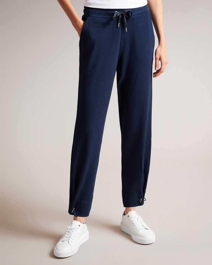 Ted Baker Orthon Joggers With Pleated Cuff Navy | 3824760-IS