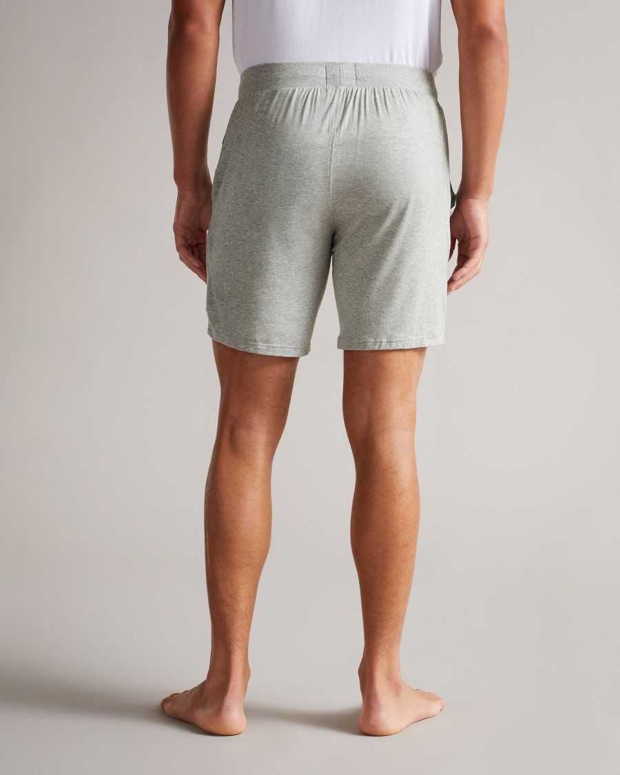 Ted Baker Ostric Solid Modal Shorts Grey | 9381247-FL