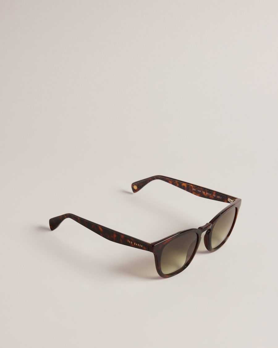 Ted Baker Ottiis Classic Framed Sunglasses Dark Brown | 0865923-CQ