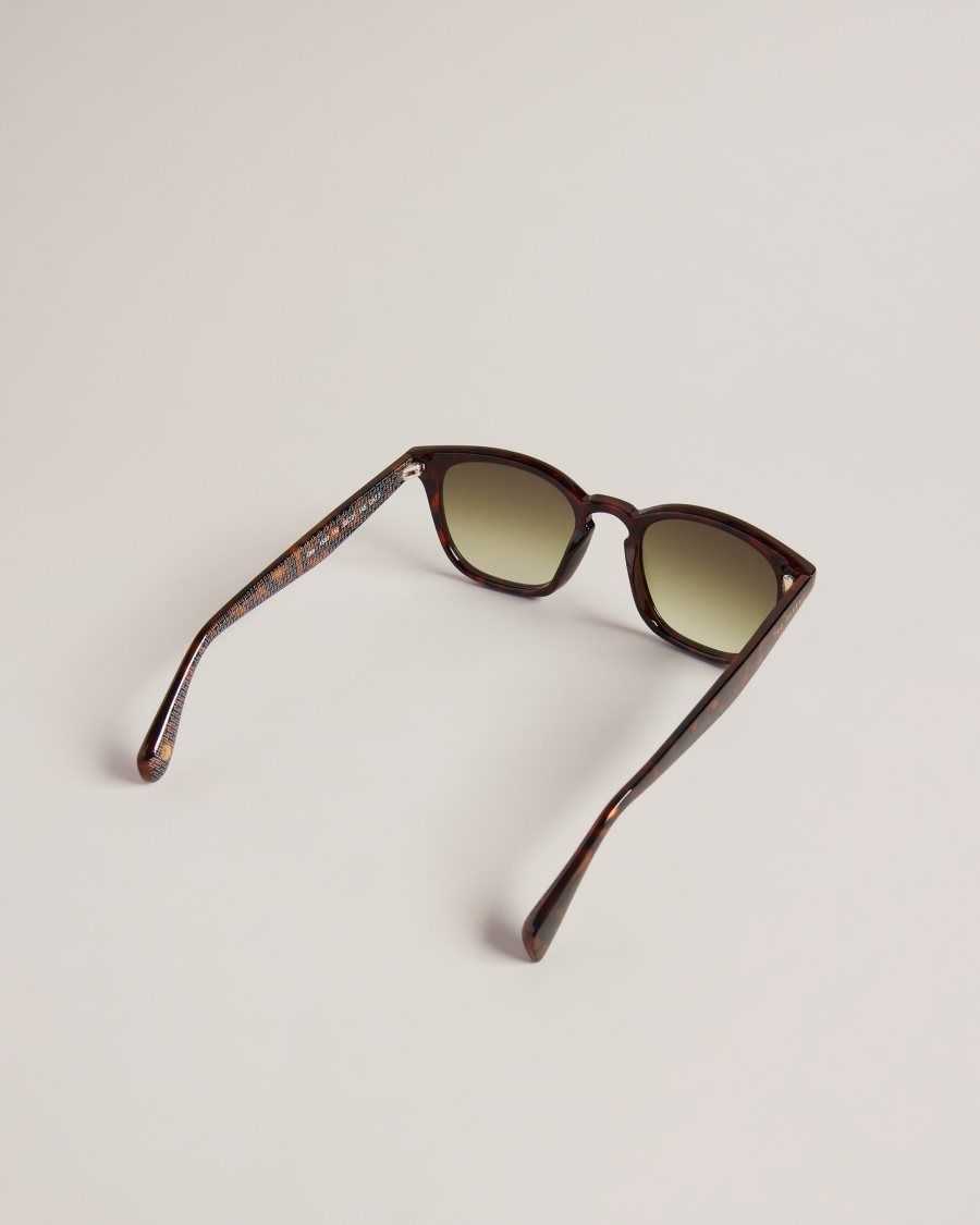 Ted Baker Ottiis Classic Framed Sunglasses Dark Brown | 0865923-CQ