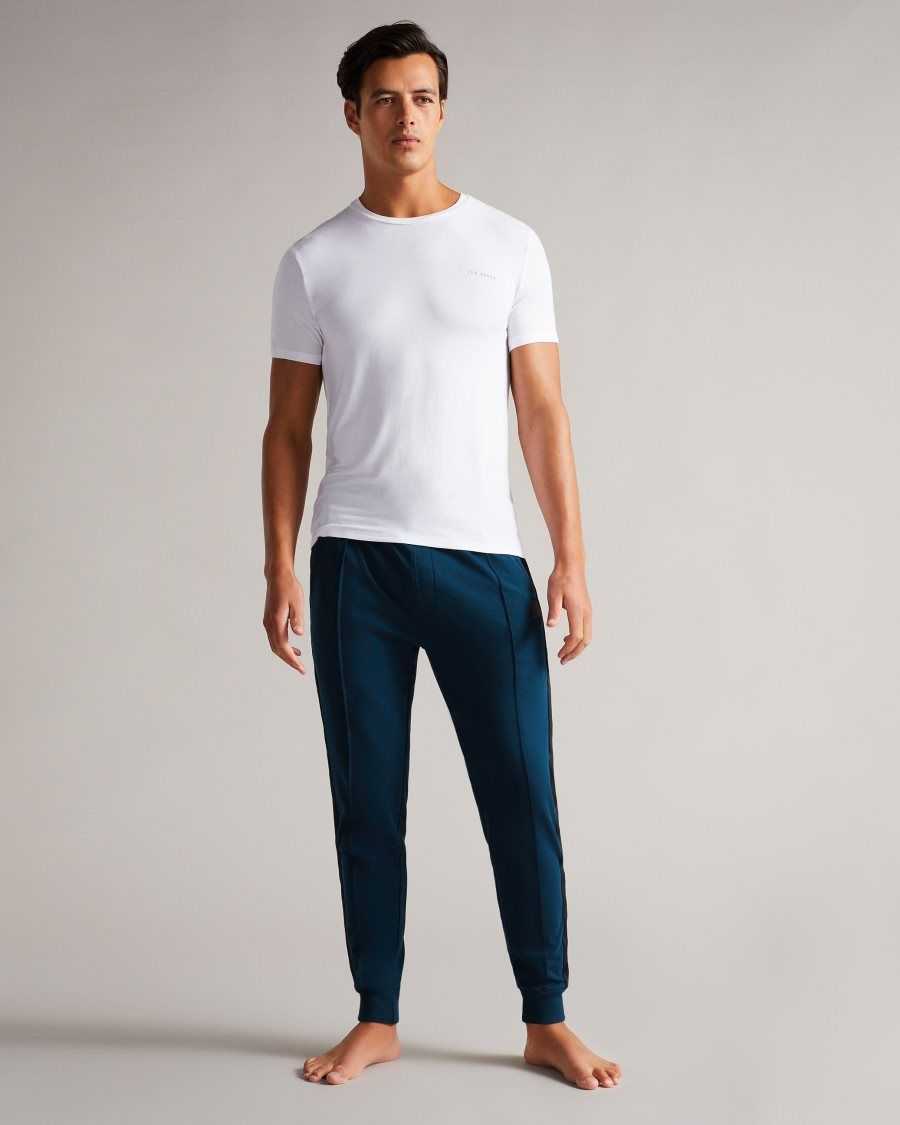 Ted Baker Partrig Soft Front Seam Joggers Teal-Blue | 1574069-BH