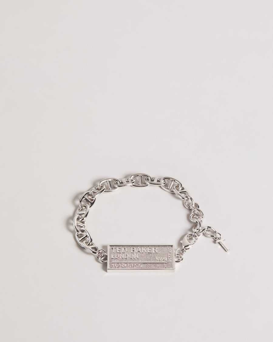 Ted Baker Persha Postcode Bracelet Silver Colour | 9281730-HC