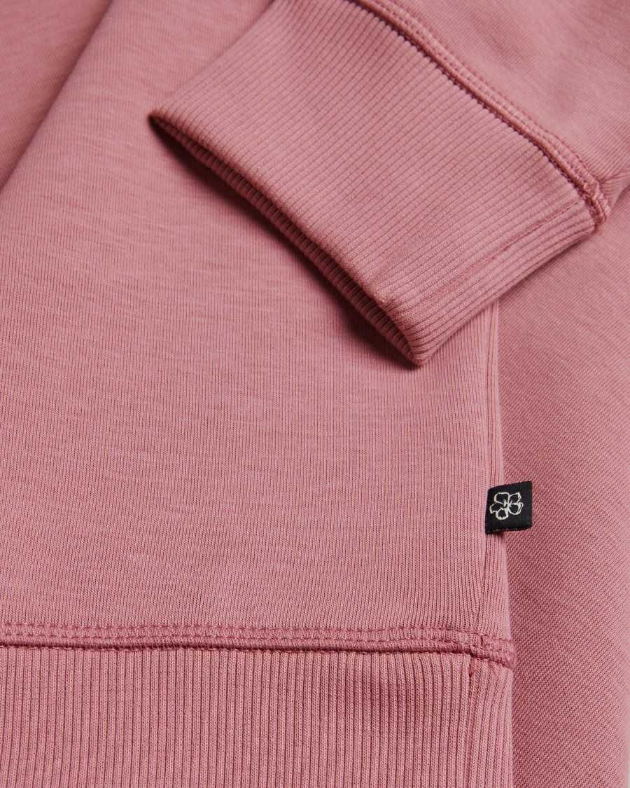 Ted Baker Pitney Regular Fit Embroidered MonogramJumper Medium Pink | 5873149-OD