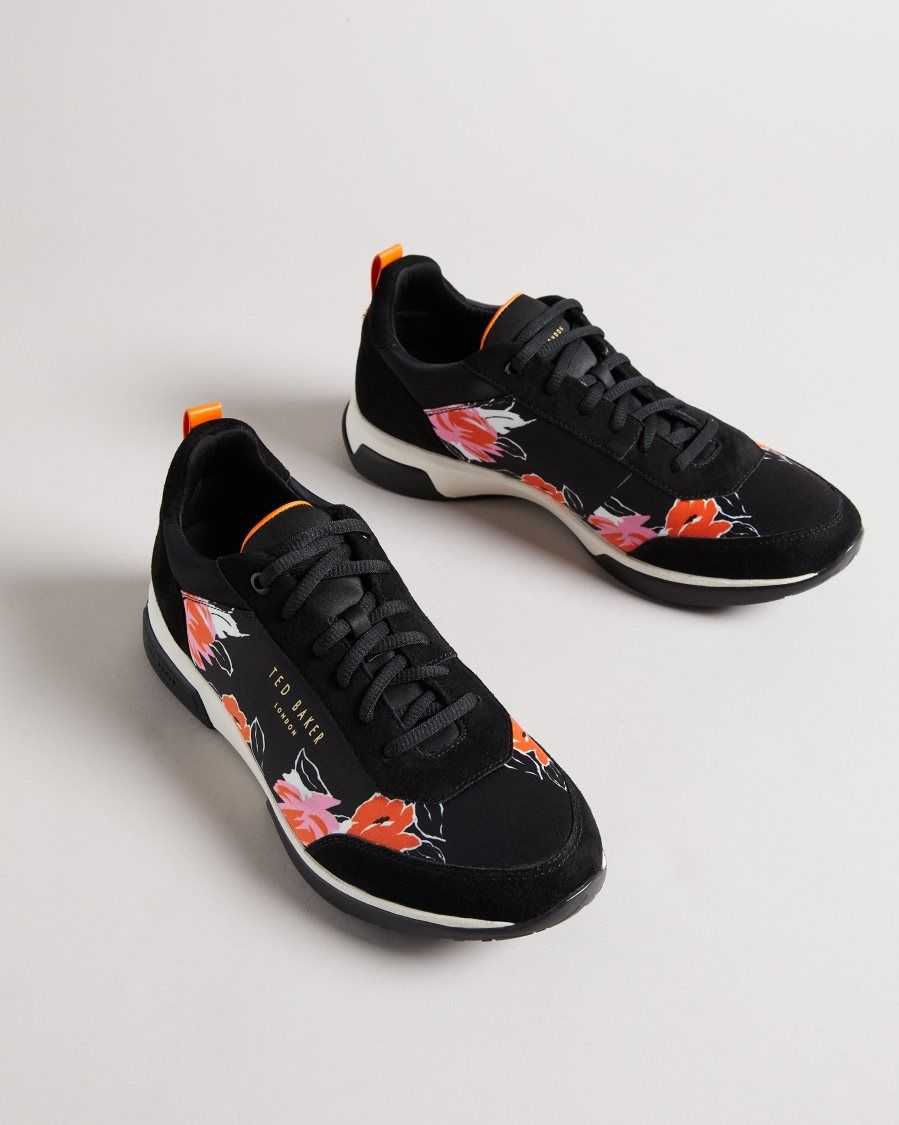 Ted Baker Raffina Bolt On running trainers Black | 4207368-NM