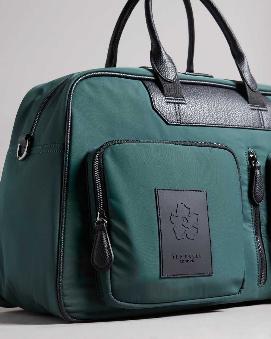 Ted Baker Raill Modular Holdall Dark Green | 5042963-HI