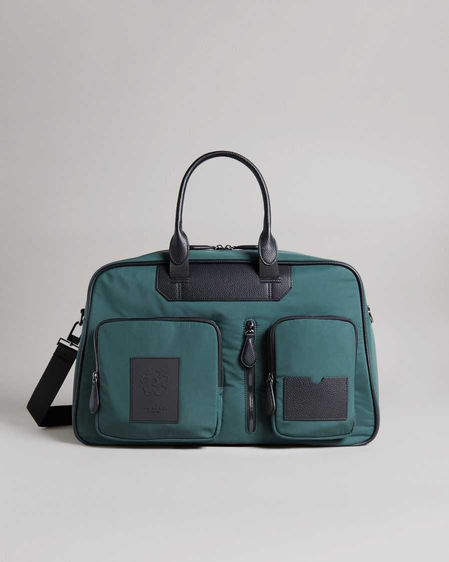 Ted Baker Raill Modular Holdall Dark Green | 5042963-HI